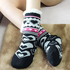 Extra-warm Fleece Indoor Socks