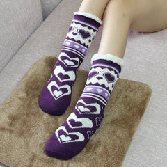 Extra-warm Fleece Indoor Socks