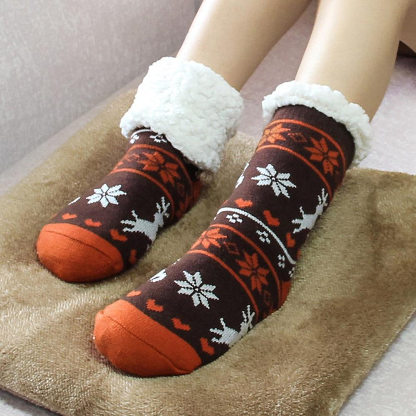 Extra-warm Fleece Indoor Socks