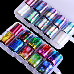 Nail Art Sticker Tips Wrap Foil