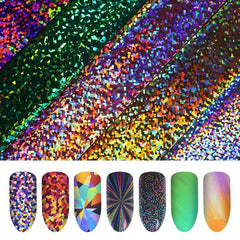 Nail Art Sticker Tips Wrap Foil