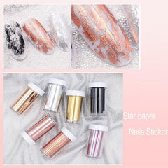 Nail Art Sticker Tips Wrap Foil