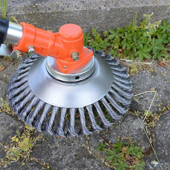 Break-Proof Wired Round Edge Weed Trimmer Blade