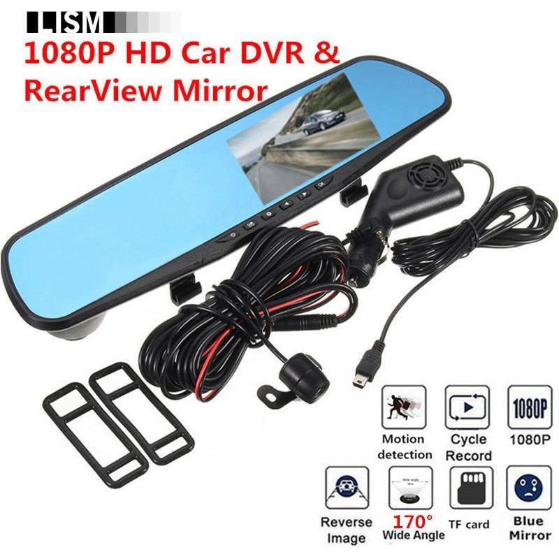 Rear View Mirror Dash Cam 1080P