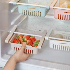 Kitchen Storage Refrigerator Partition Storage Rack