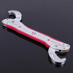 Multi-function Head Socket Universal Adjustable Wrench