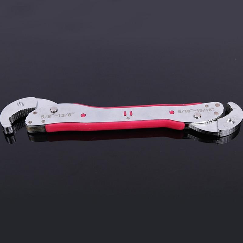 Multi-function Head Socket Universal Adjustable Wrench