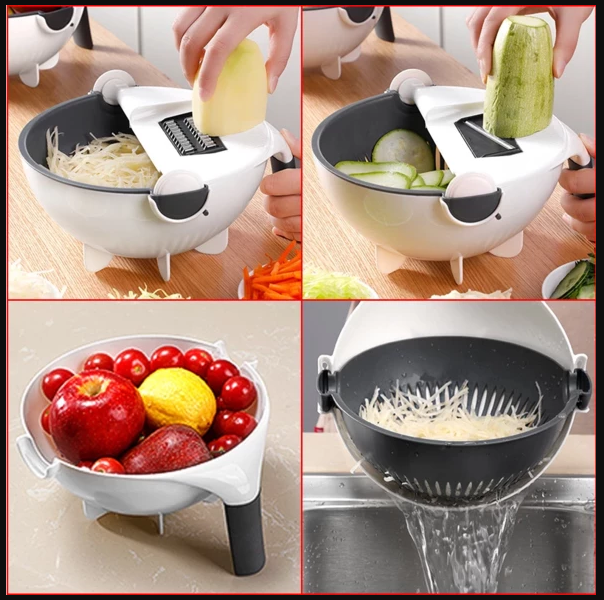 Rotating Vegetable Cutter