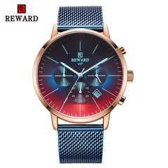 Bright Luxury Glass Wrist Watch