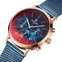 Bright Luxury Glass Wrist Watch