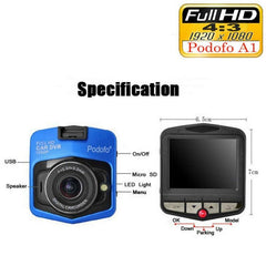Car Dash Cam 1080P Night Vision G-Sensor