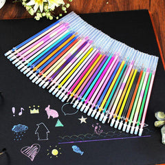 Colorful Gel Pen Set (48 Pcs)