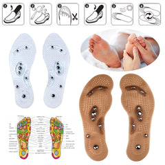 Accupressure Slimming Magnetic Therapy Insoles