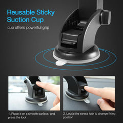 Automatic Locking Phone Car Holder