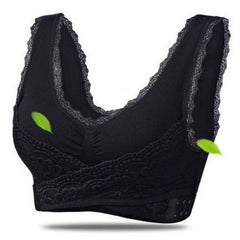 Front Cross Wireless Lace Lift Comfort Bra