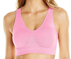 Seamless Wireless Bra with Removable Pads