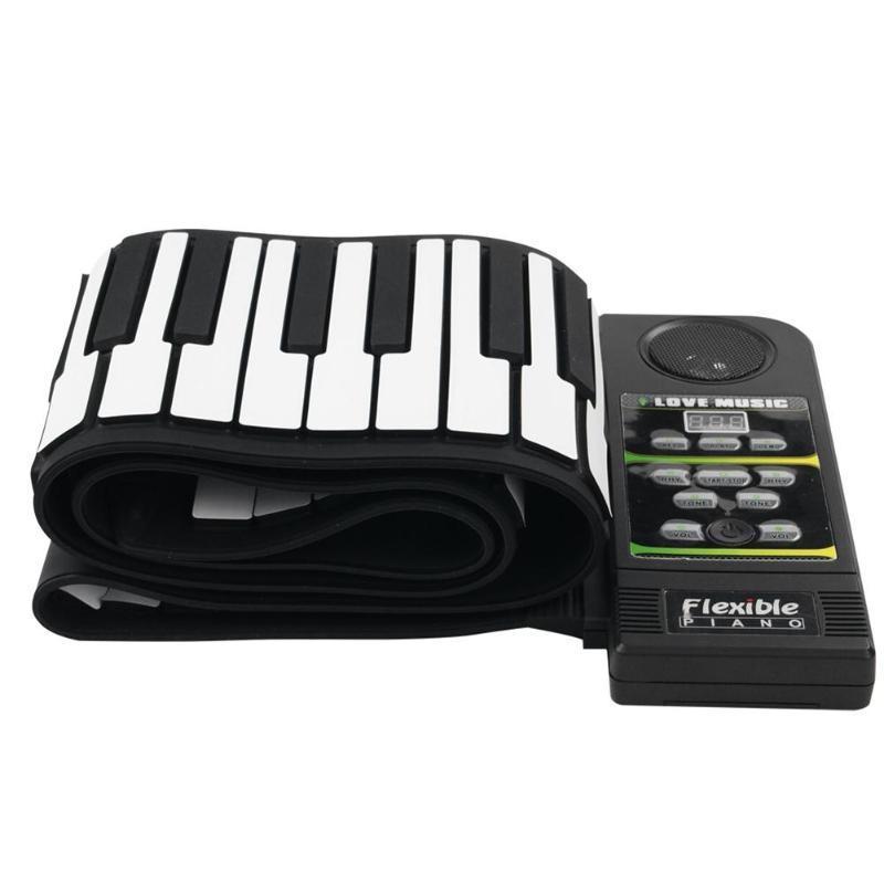 Foldable Roll Up Piano Flexible Instrument