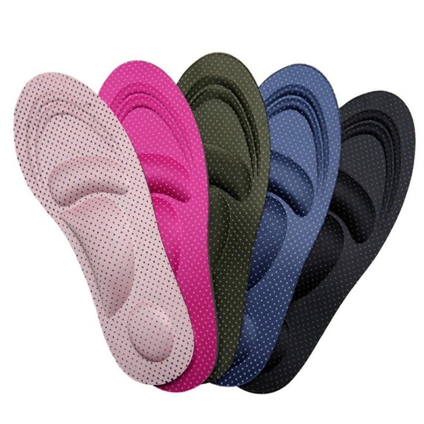 4D Memory Foam Arch Support Orthotic Insoles