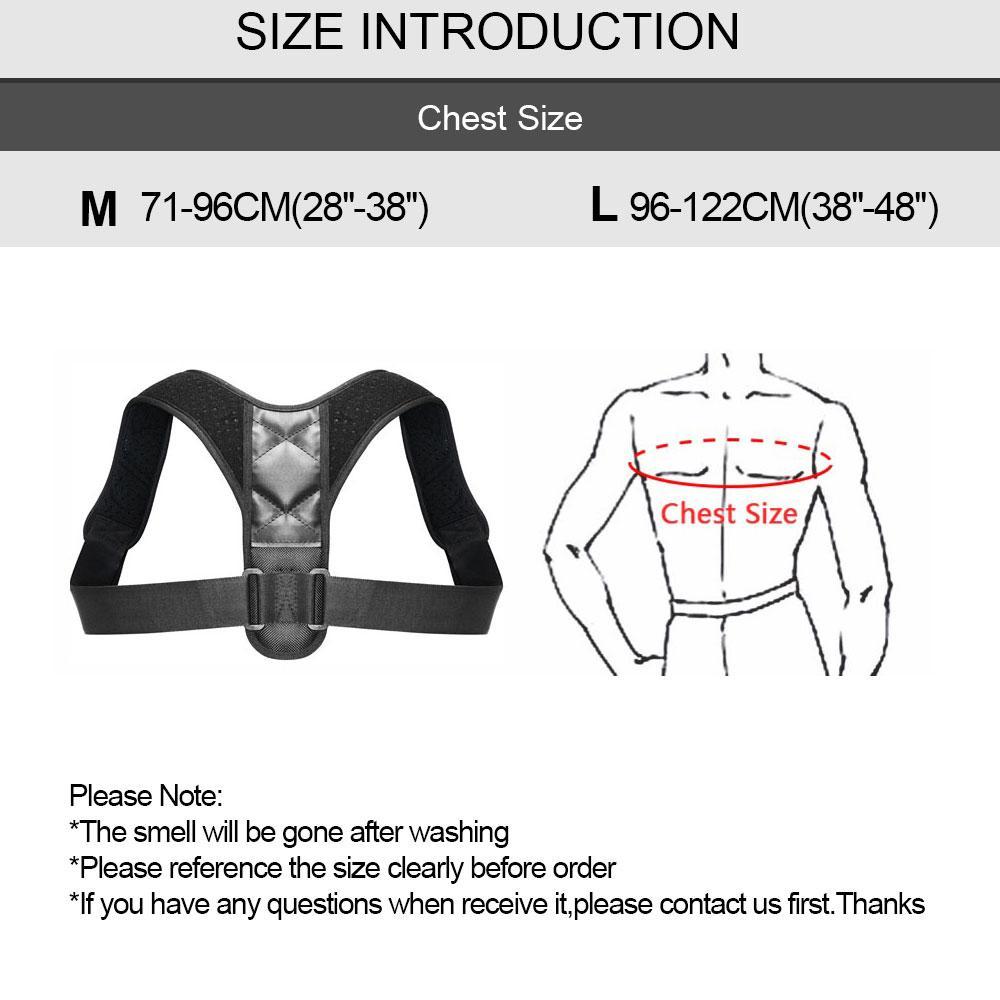 Posture Corrector Back Brace Slouch Fixer
