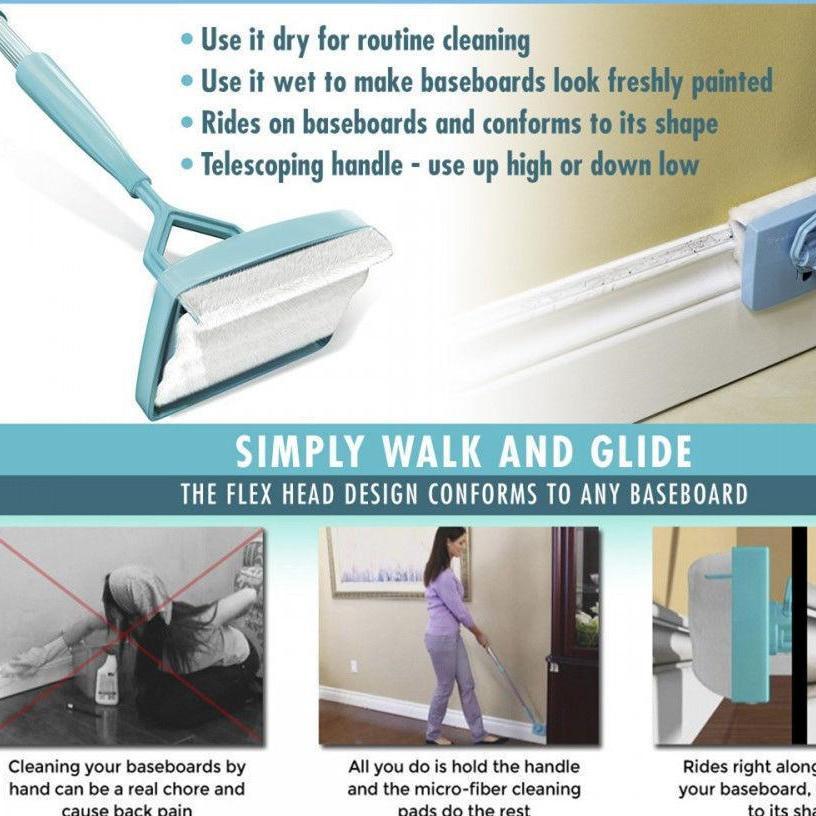 Baseboard Extendable Duster Buddy