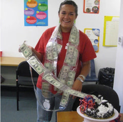 ATM Money Cake Topper
