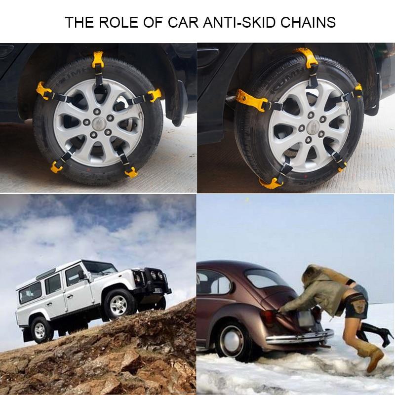 Anti-Slip Car Tire Snow Chains