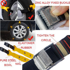 Anti-Slip Car Tire Snow Chains