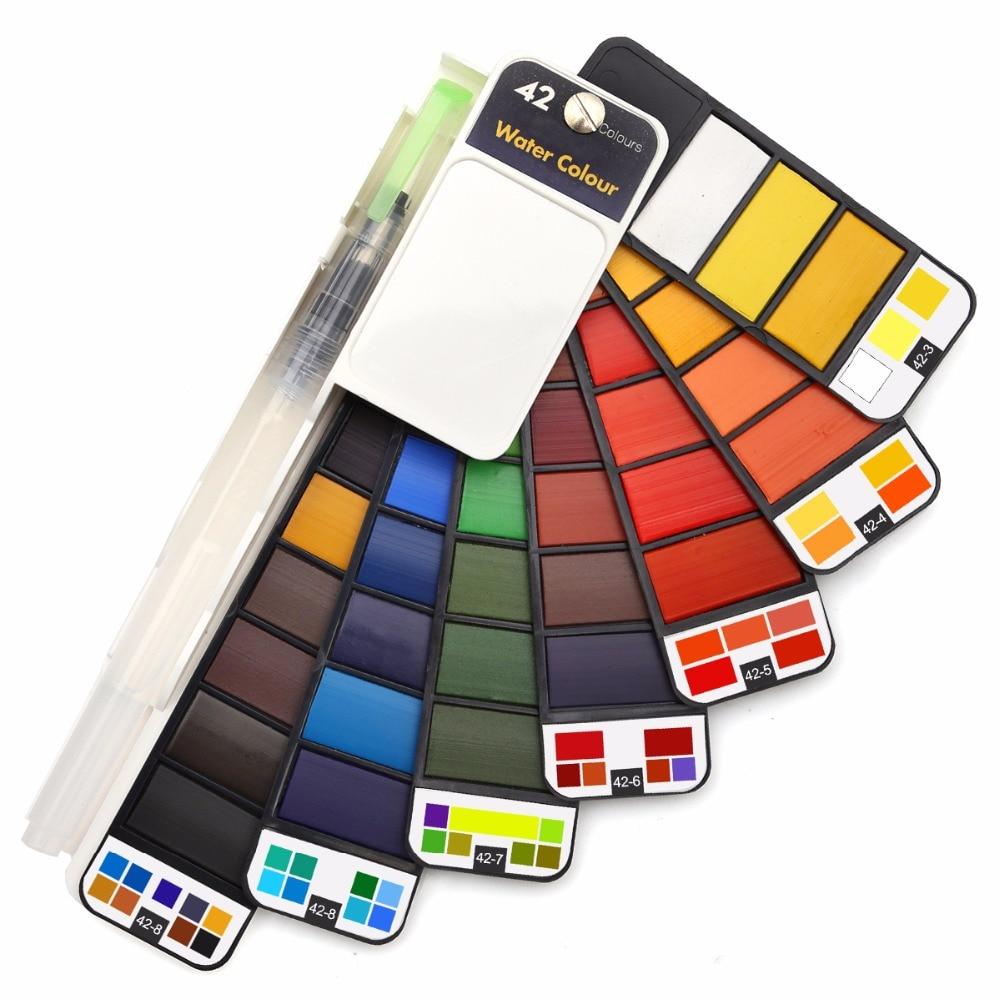 Portable Water Color Painting Kit