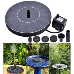 Solar Fountain Bird Bath Pump
