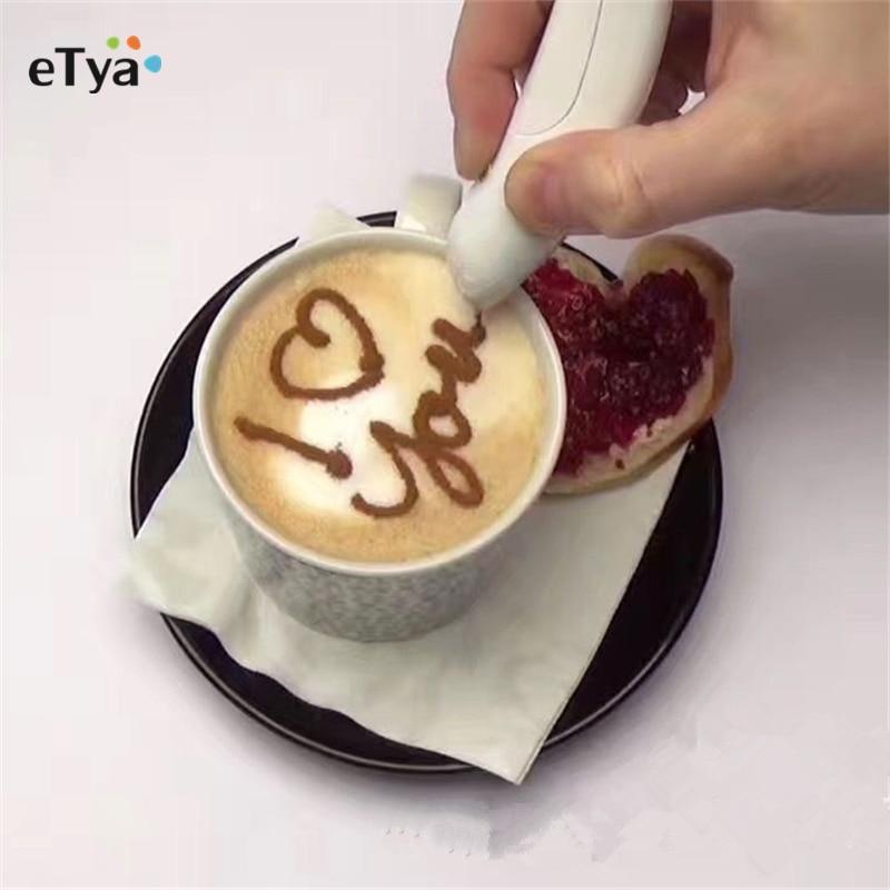 DIY Electric Pen for Coffee Latte Art Decorating