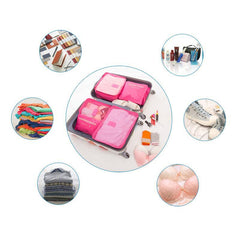 Luggage Packing Organizer Set (6 pcs)