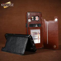 Samsung Galaxy Leather Cardholder Case