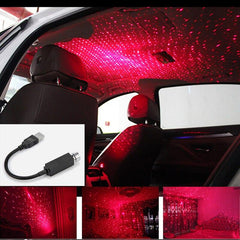 Car and Home Ceiling Romantic USB Night Light