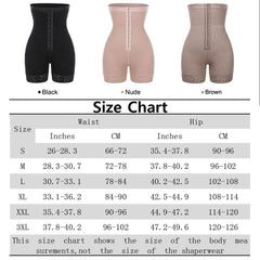 High Waist Compression Girdle Bodysuit BodyShaping Panties