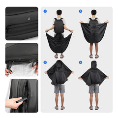 Waterproof raincoat travel bag