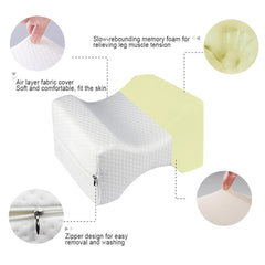 Orthopedic Memory Foam Knee Pillow