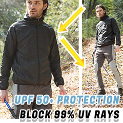 Ultra-Light Rainproof Windbreaker Jacket