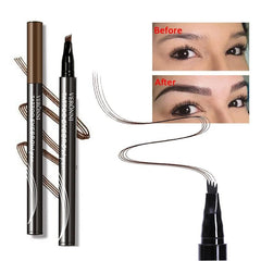 Microblading Tattoo Eyebrow Pen, Waterproof Natural Brows