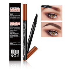 Microblading Tattoo Eyebrow Pen, Waterproof Natural Brows