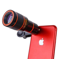 Phone Camera Zoom Lens Kit, HD 12X Optical Zoom