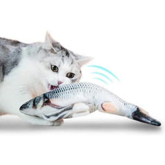Moving Cat Fish Toy