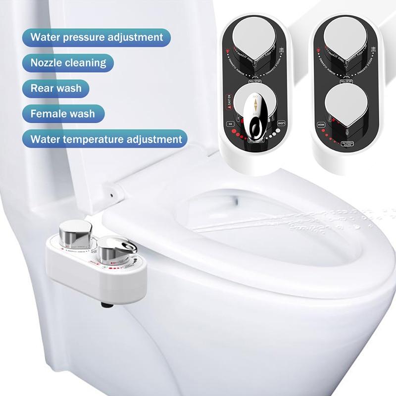 Clear Rear Toilet Bidet