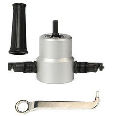 Double Headed Sheet Metal Nibbler Attachment
