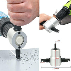 Double Headed Sheet Metal Nibbler Attachment