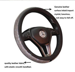 Diamond Crystal Steering Wheel Cover