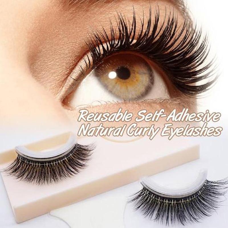 Self-Adhesive Eyelashes Mink 3D False Eyelashes