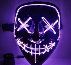 Halloween Rave Glow Purge Mask