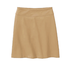 Anti-Chafing Elastic Skort With Hidden Pockets