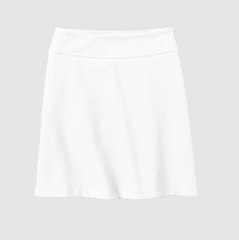 Anti-Chafing Elastic Skort With Hidden Pockets