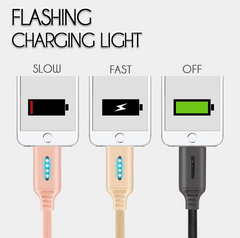 Auto Cut-off Fast Charging Nylon Cable